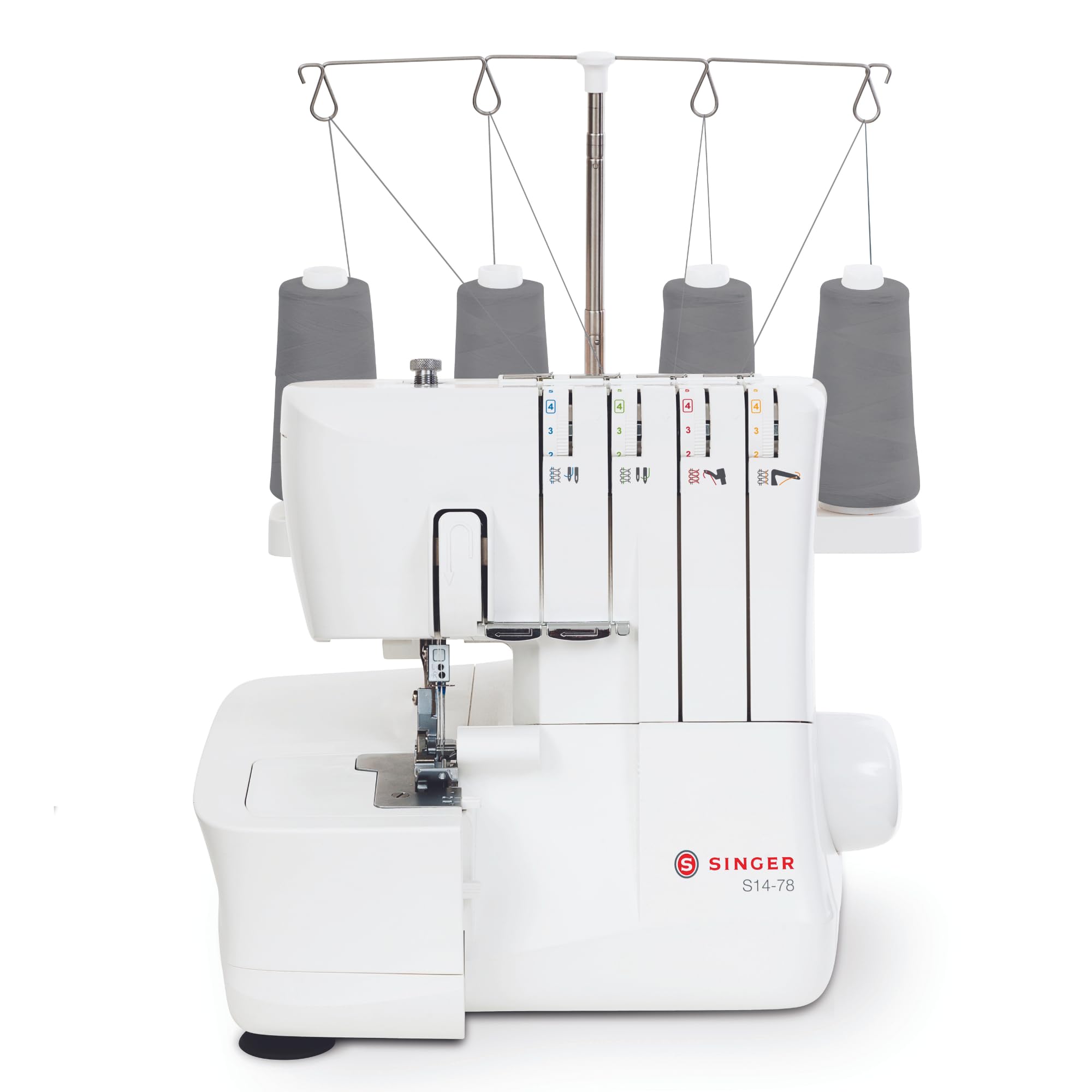 Foto 1 | Máquina De Overlock Serger Singer S14-78 De 2 A 3 Puntos, Color Blanco - Venta Internacional.