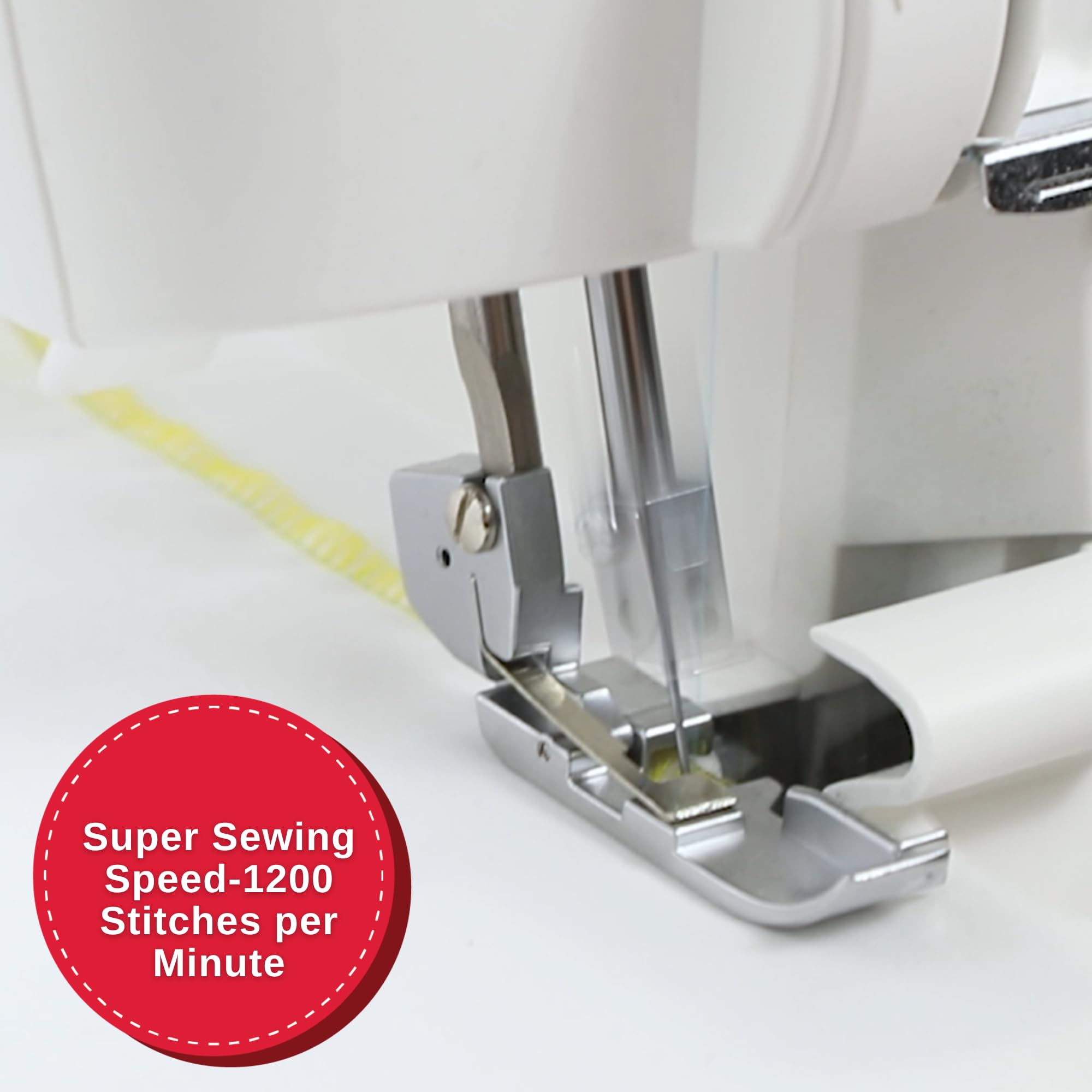 Foto 5 pulgar | Máquina De Overlock Serger Singer S14-78 De 2 A 3 Puntos, Color Blanco - Venta Internacional.