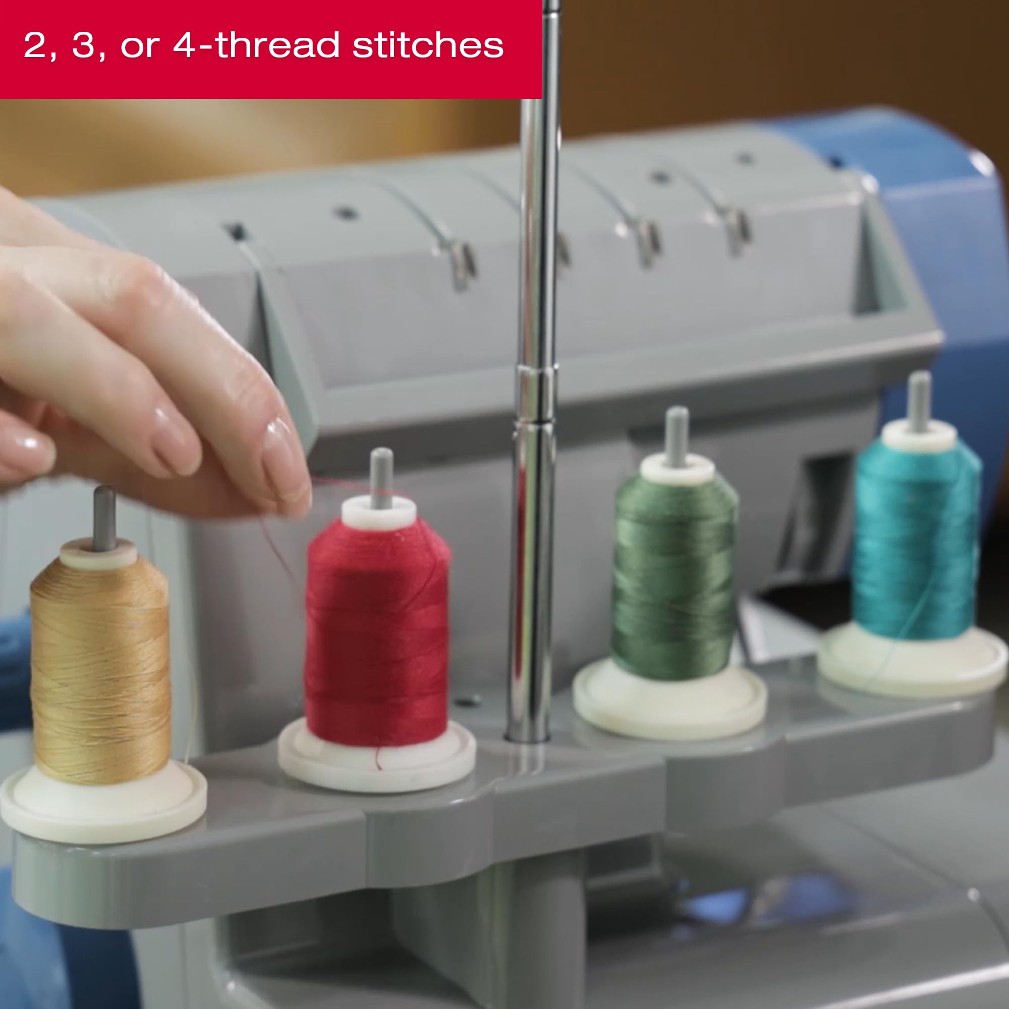 Foto 4 pulgar | Máquina Serger & Overlock Singer X5004-hd Con Estructura Metálica - Venta Internacional.