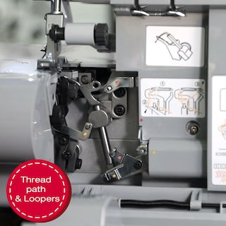 Foto 5 | Máquina Serger & Overlock Singer X5004-hd Con Estructura Metálica - Venta Internacional.