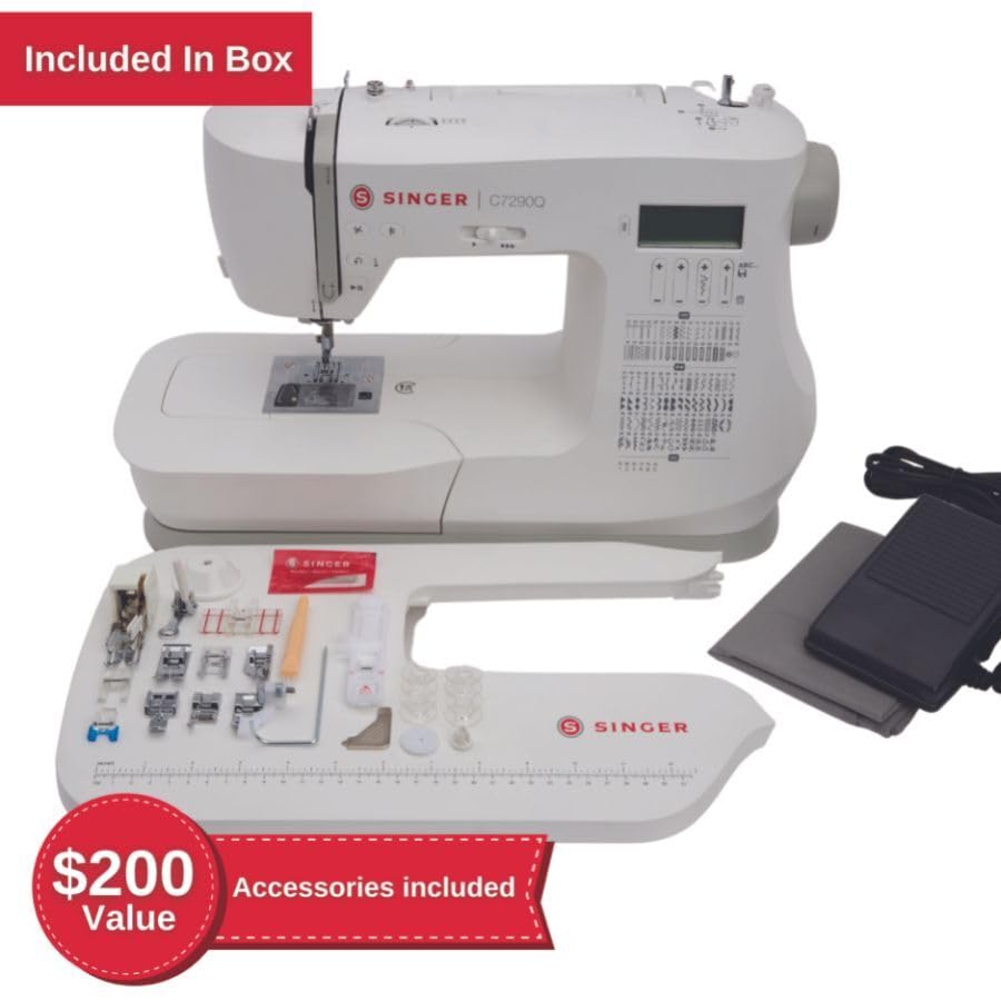 Foto 2 | Máquina De Coser Y Acolchar Singer C7290q Computarizada - Venta Internacional.