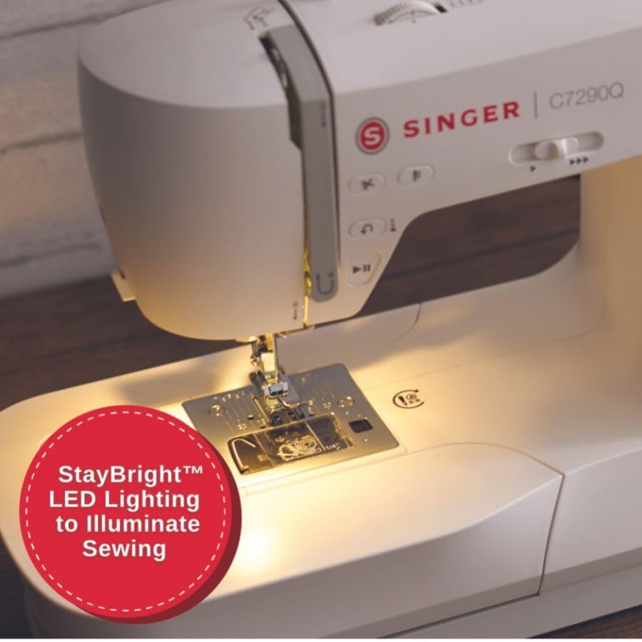 Foto 6 pulgar | Máquina De Coser Y Acolchar Singer C7290q Computarizada - Venta Internacional.