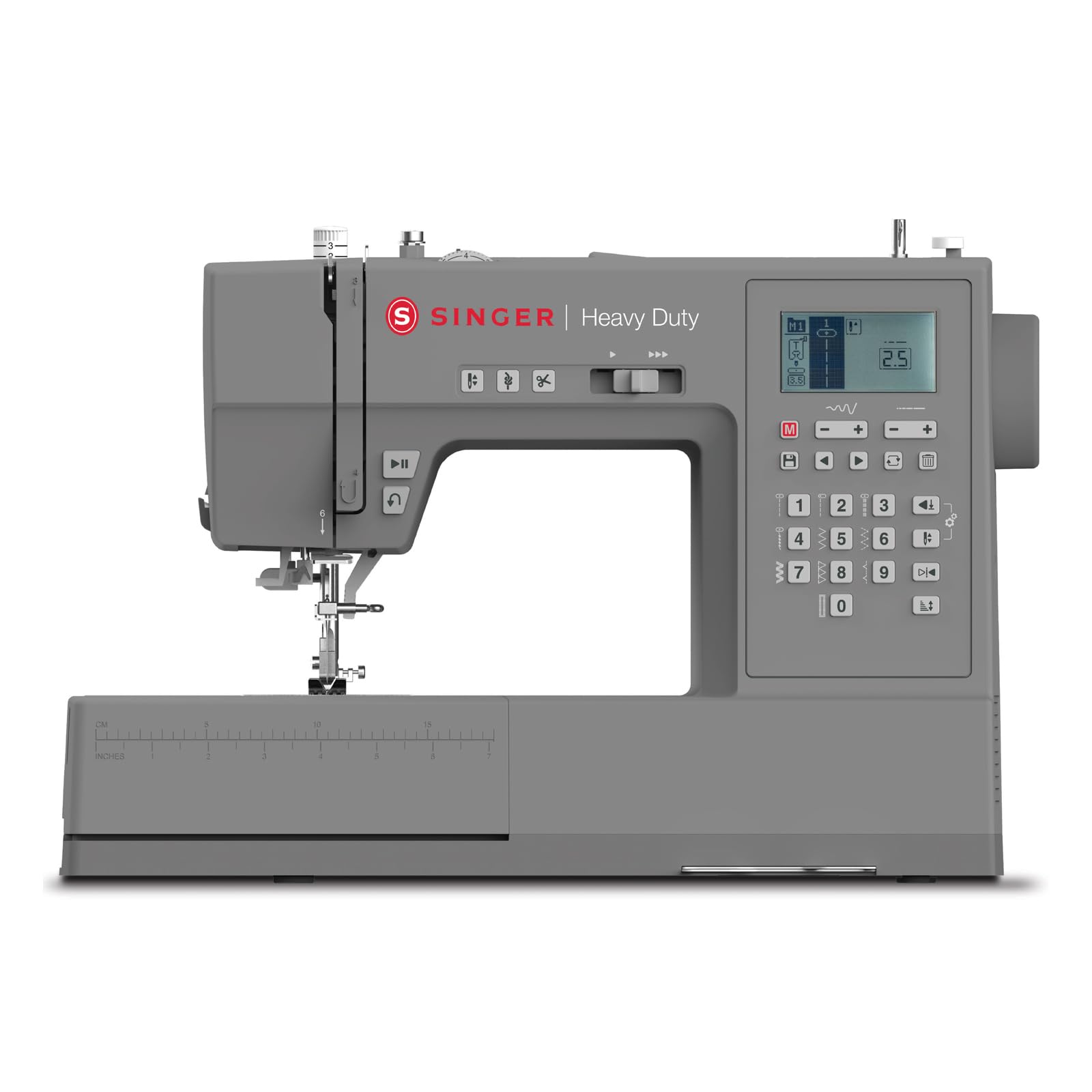 Foto 1 | Máquina De Coser Singer Heavy Duty 6800c Computerizada 586 Stitch - Venta Internacional.