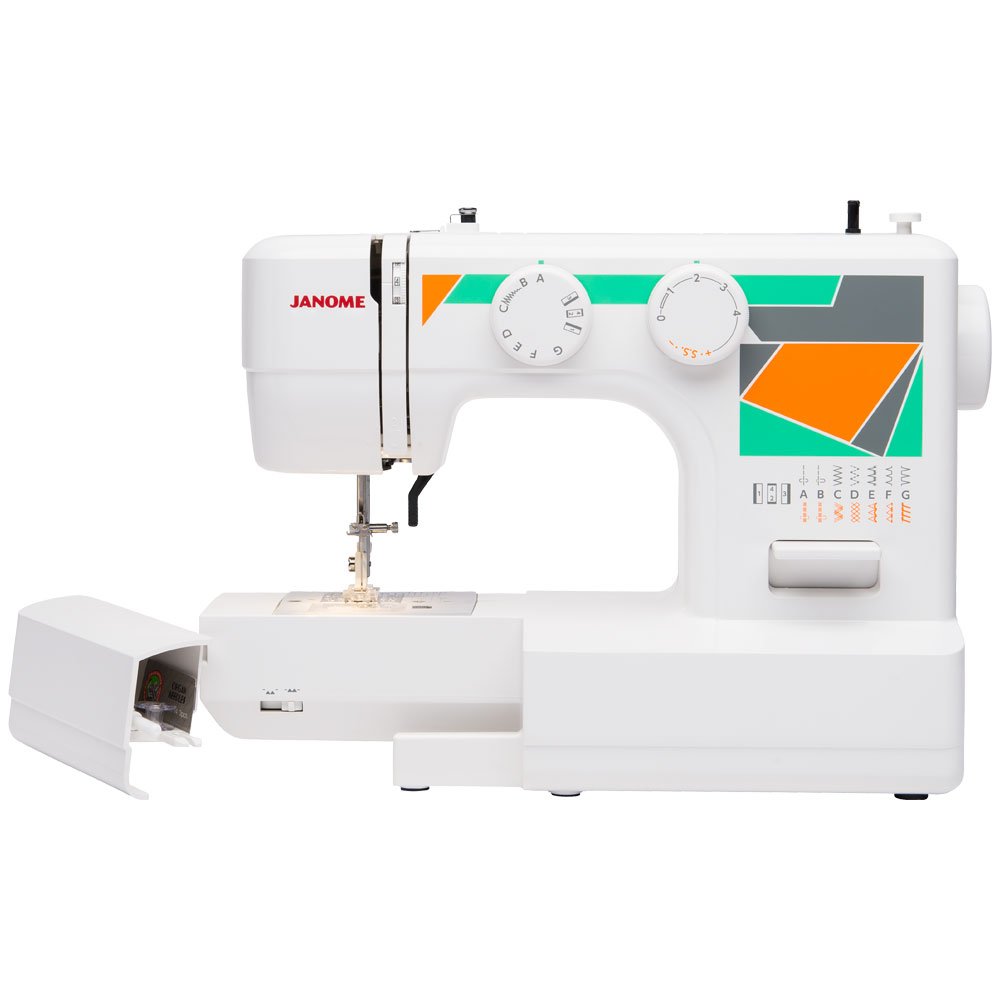 Foto 7 pulgar | Máquina De Coser Janome Mod-15 Fácil De Usar 15 Puntadas - Venta Internacional.