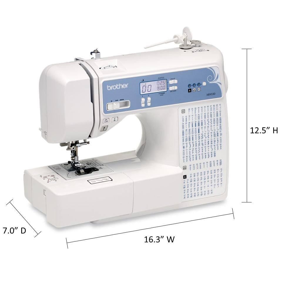 Foto 4 pulgar | Máquina De Coser Y Acolchar Brother Xr9550 165 Puntadas - Venta Internacional.
