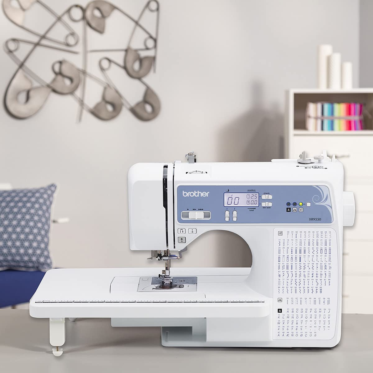Foto 5 | Máquina De Coser Y Acolchar Brother Xr9550 165 Puntadas - Venta Internacional.