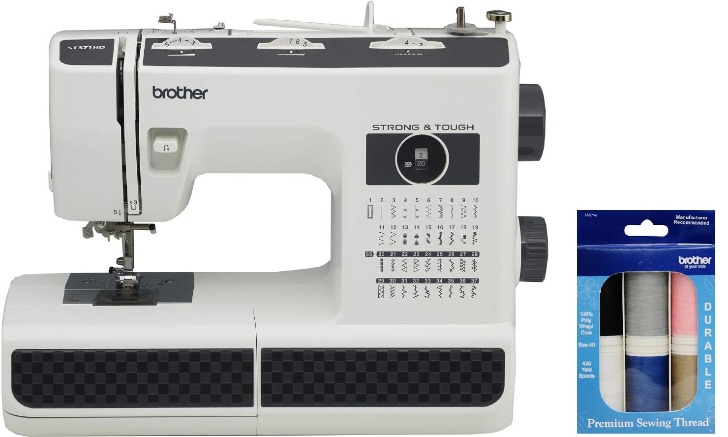 Foto 1 | Máquina de Coser Brother St371hd 37 Puntadas - Venta Internacional