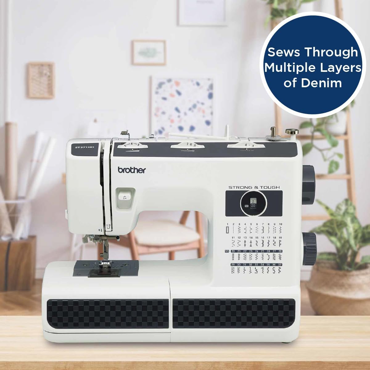 Foto 3 pulgar | Máquina de Coser Brother St371hd 37 Puntadas - Venta Internacional