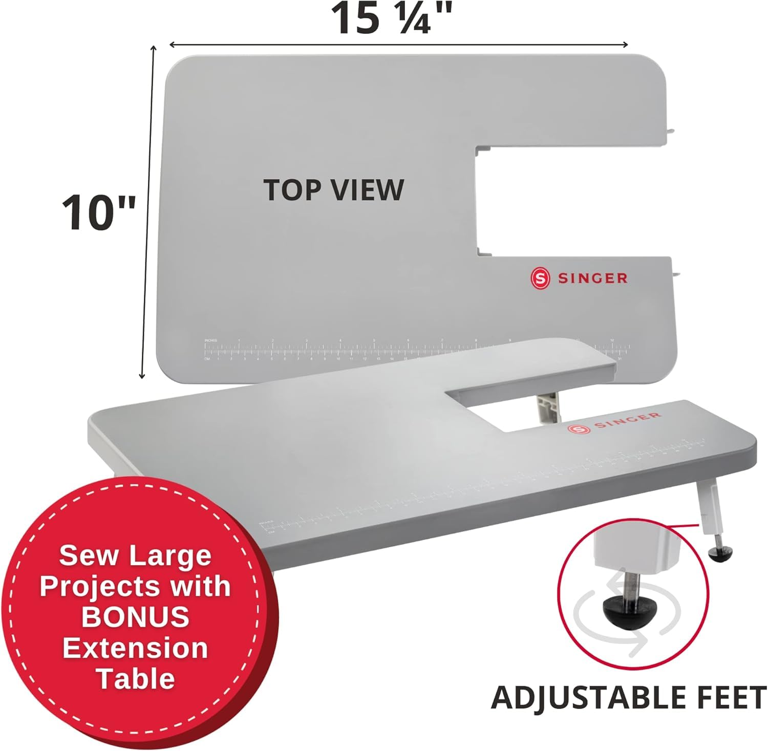 Foto 7 pulgar | Máquina de Coser Singer Heavy Duty 4452 + Mesa Extensible - Venta Internacional