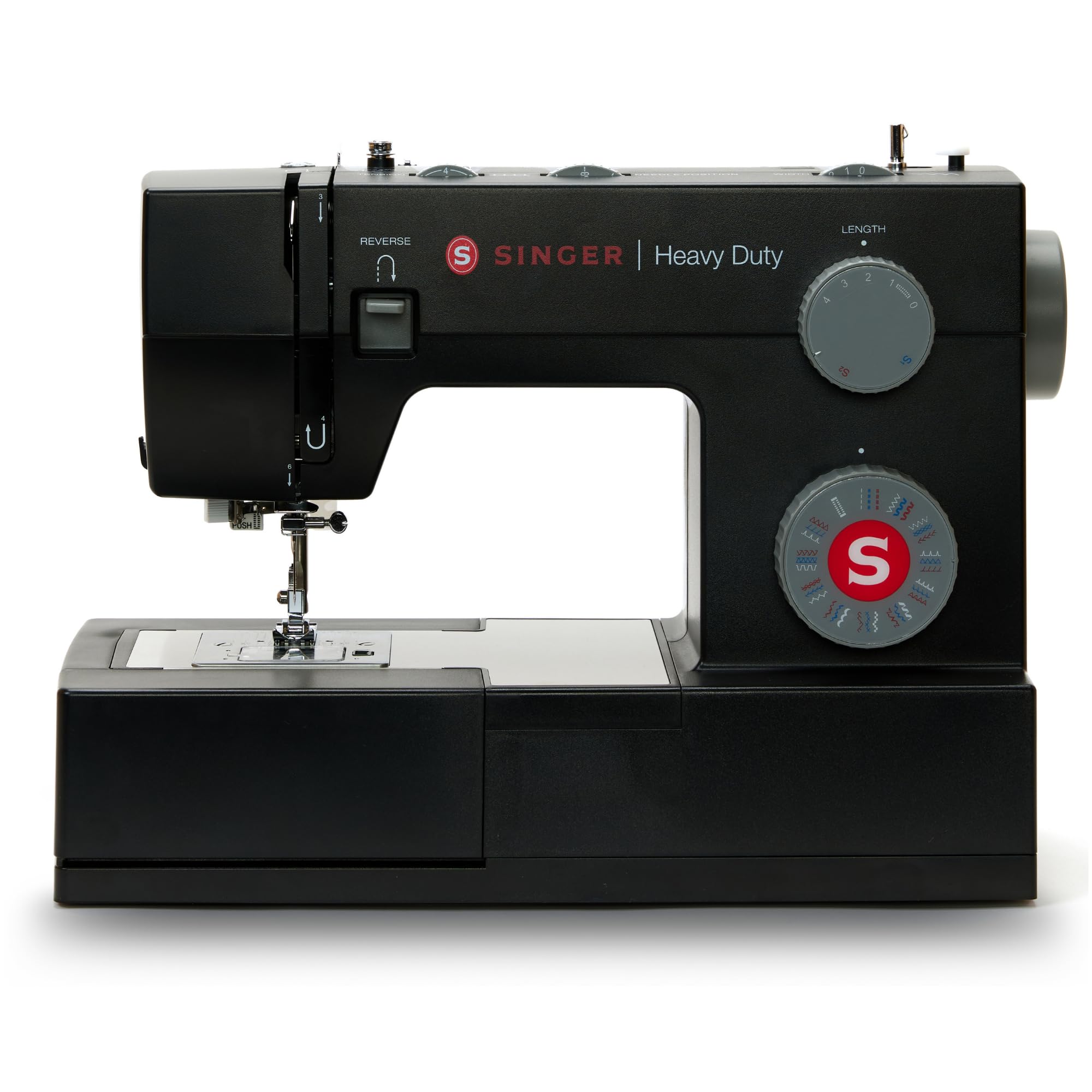 Foto 2 pulgar | Máquina de Coser Singer Heavy Duty 4432 High Speed Negra - Venta Internacional