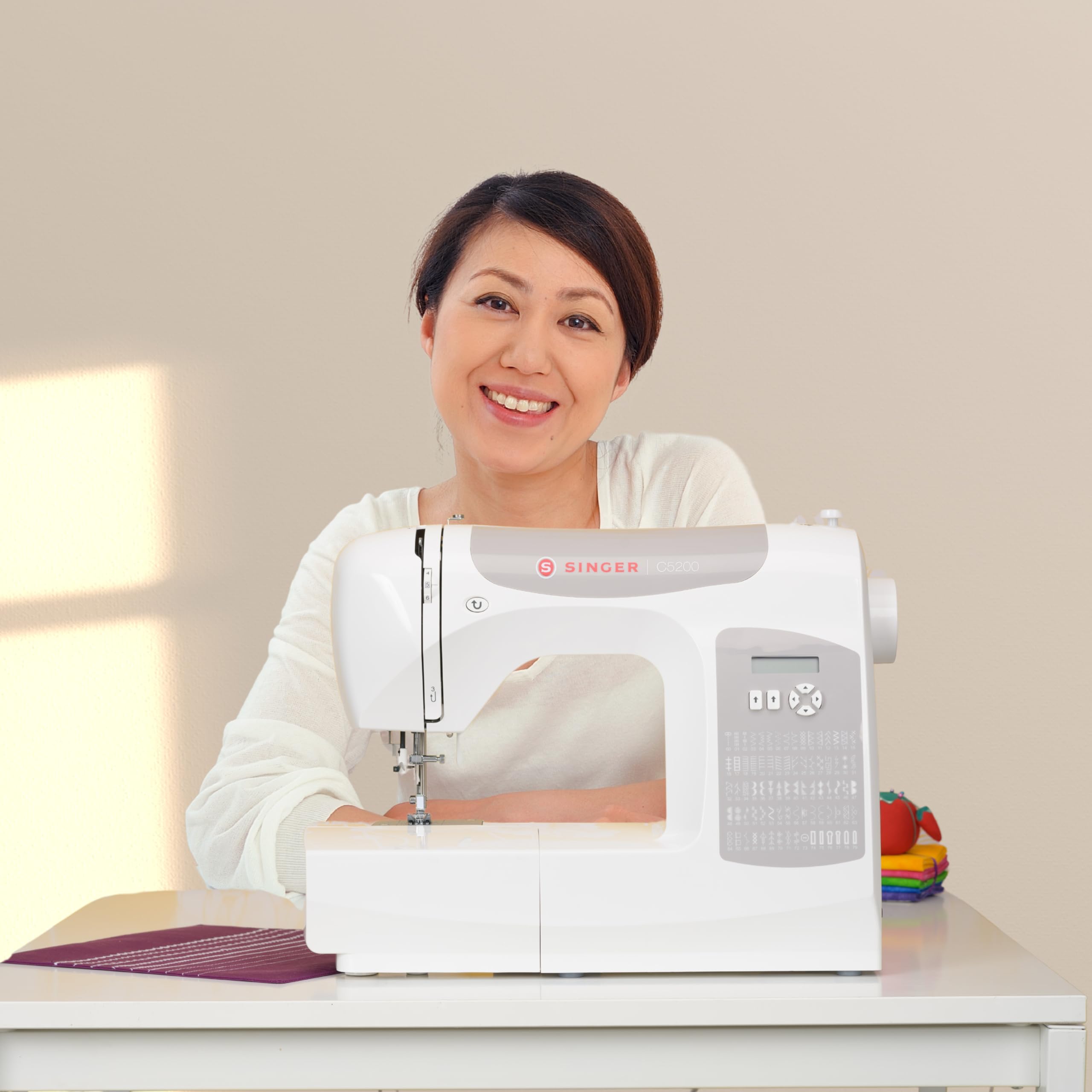 Foto 4 pulgar | Máquina de Coser y Acolchar Singer C5200 180 Stitch Lcd - Venta Internacional