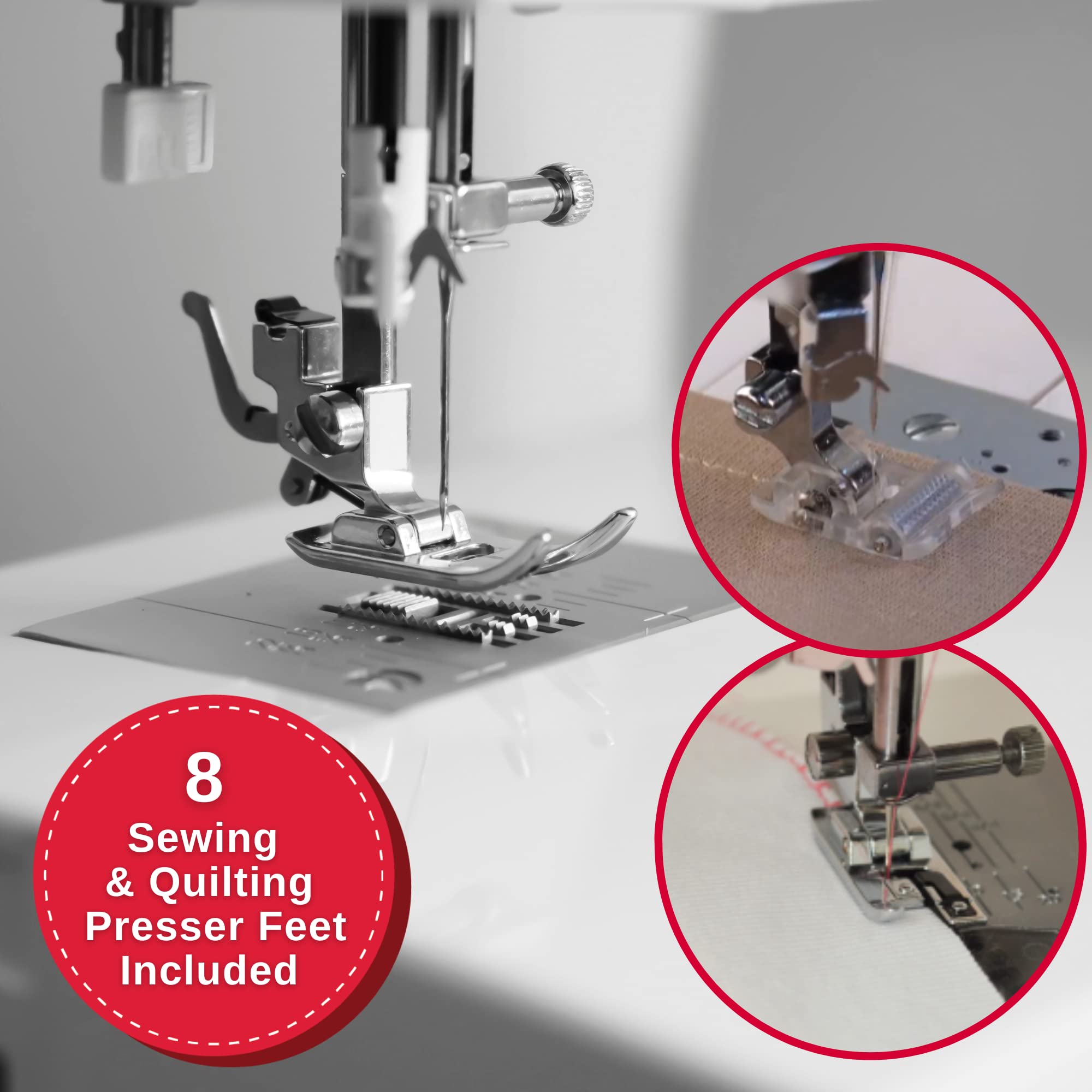 Foto 7 pulgar | Máquina de Coser y Acolchar Singer C5200 180 Stitch Lcd - Venta Internacional