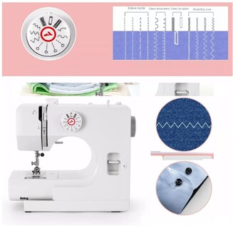 Foto 3 | Máquina De Coser Portátil Eléctrica Belug, Blanca