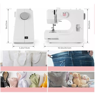 Foto 5 | Máquina De Coser Portátil Eléctrica Belug, Blanca