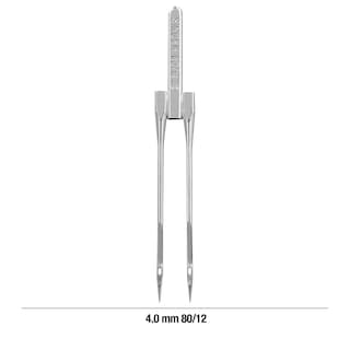 Foto 2 | Aguja Para Máquina De Coser Singer Universal Twin Stretch 80/11 - Venta Internacional.