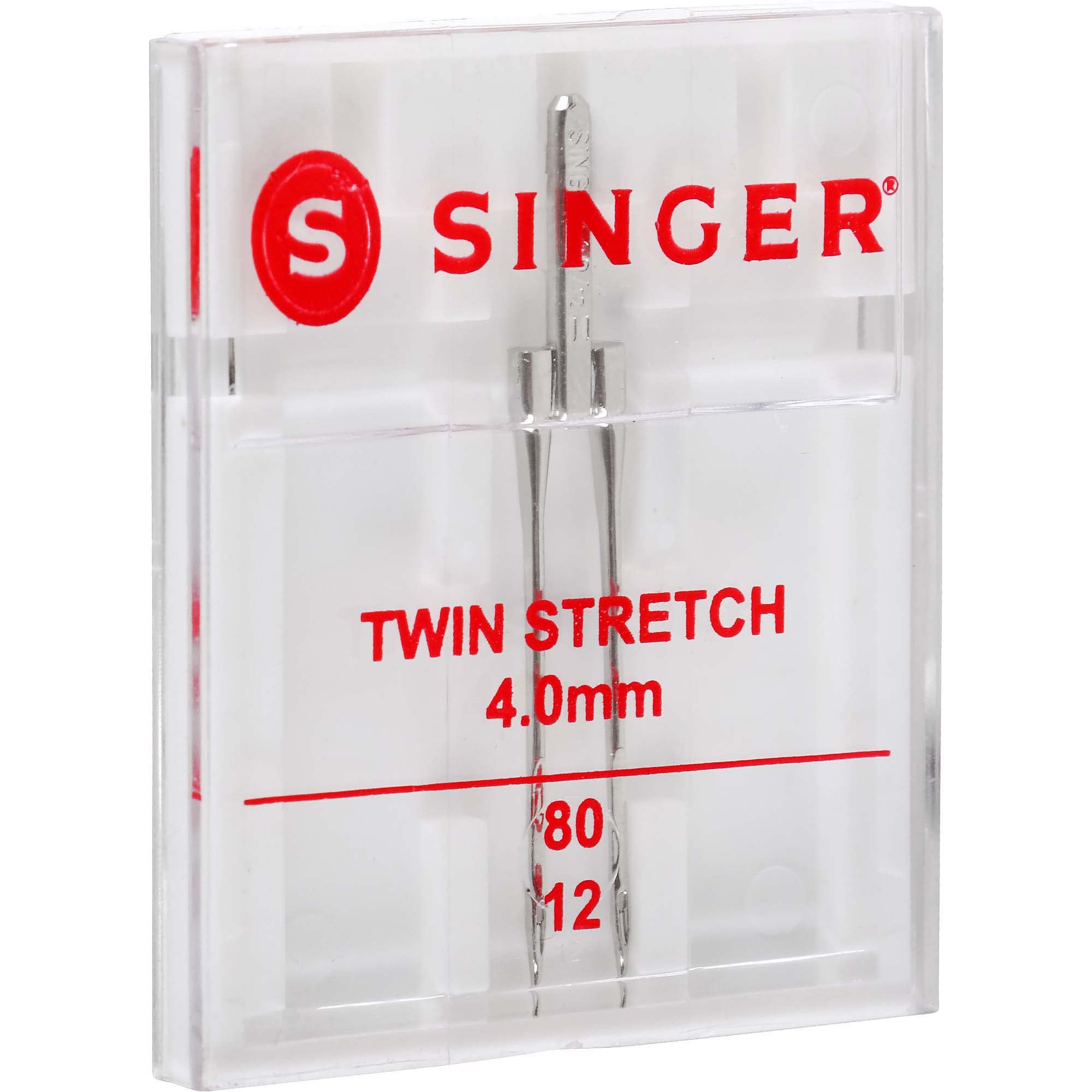 Foto 5 pulgar | Aguja Para Máquina De Coser Singer Universal Twin Stretch 80/11 - Venta Internacional.