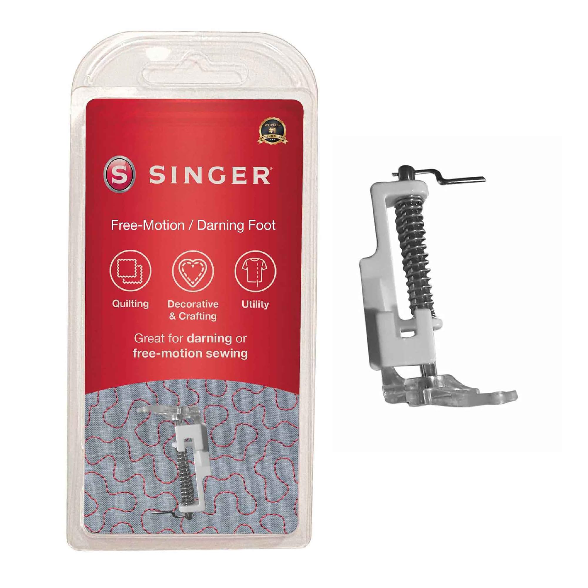 Foto 2 pulgar | Prensatelas Para Zurcir Singer, Fácil Costura Para Singer - Venta Internacional.