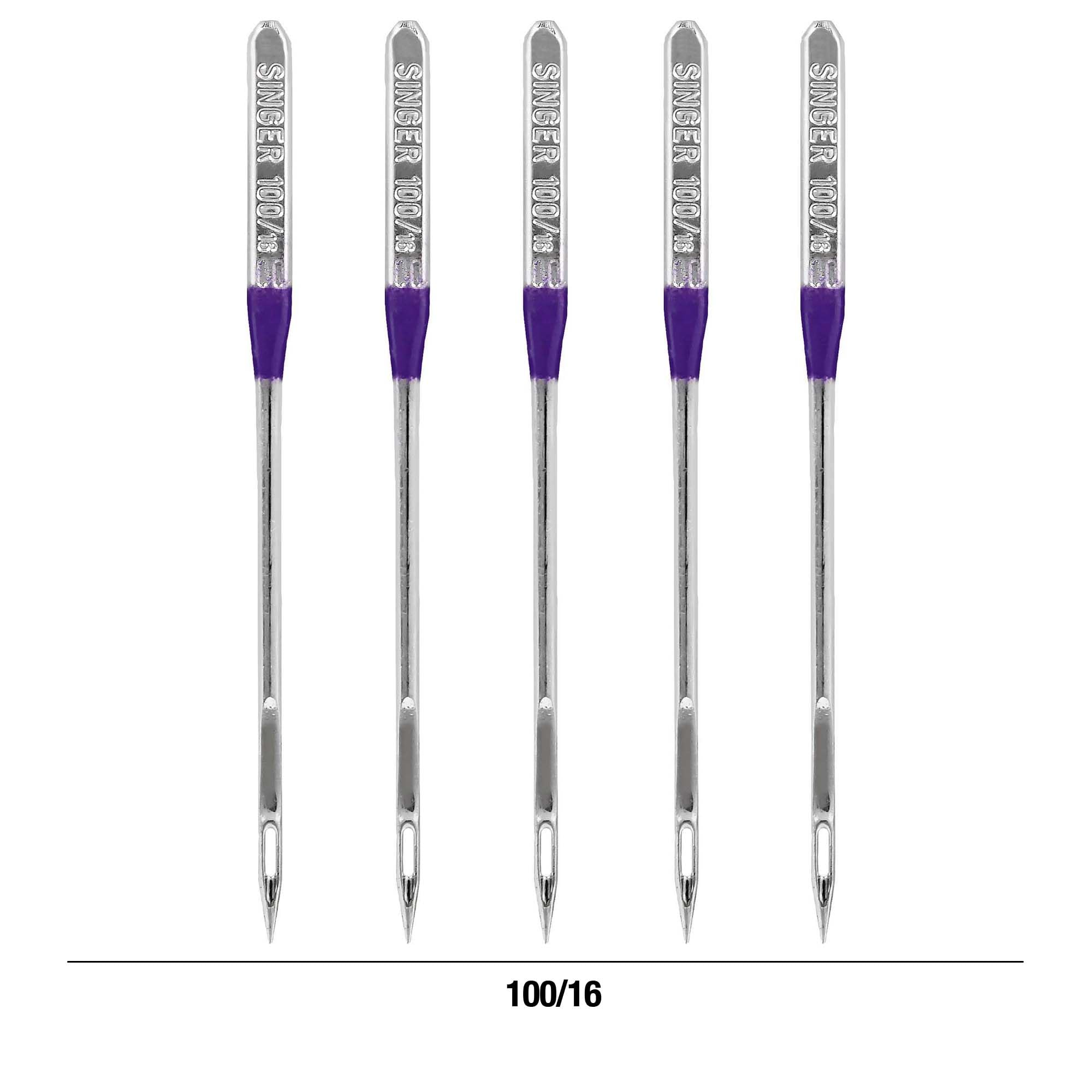 Foto 3 pulgar | Agujas Para Máquinas De Coser Singer Universal Topstitch 100/16 - Venta Internacional.