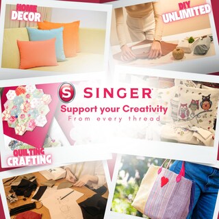 Foto 2 | Fabric Singer, 100% Algodón, Precortado, 2 Yardas - Venta Internacional.