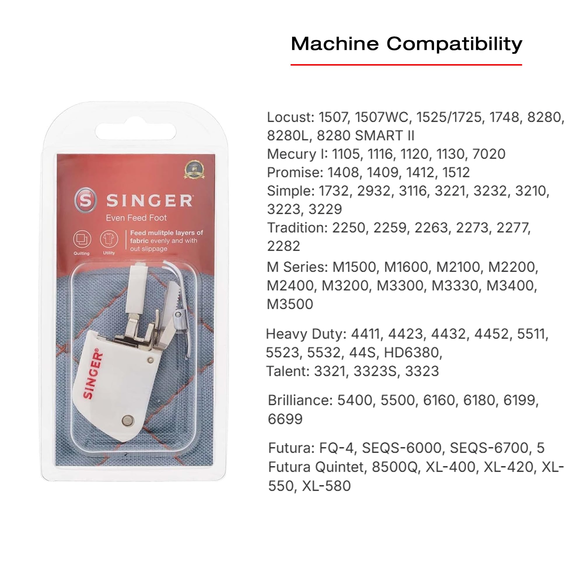 Foto 5 pulgar | Prensatelas para Caminar Singer- Venta Internacional
