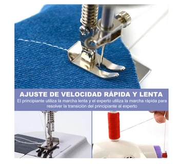 Foto 2 | Mini Máquina de Coser Portátil + Kit