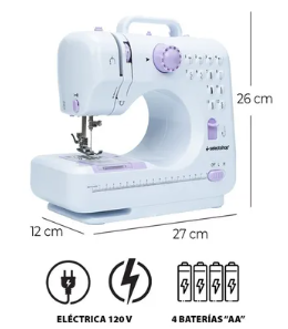 Foto 5 pulgar | Maquina de Coser Portatil Electrica + Kit Costura
