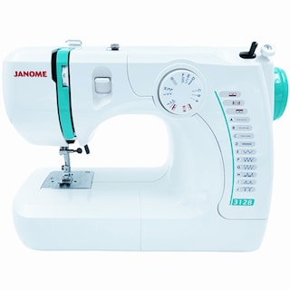 Foto 1 | Máquina de Coser Mecánica Janome 3128 Blanca