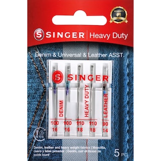 Foto 1 | Agujas Para Máquina De Coser Singer Universal Heavy Duty, Paquete De 2 - Venta Internacional.
