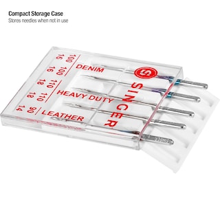 Foto 3 | Agujas Para Máquina De Coser Singer Universal Heavy Duty, Paquete De 2 - Venta Internacional.