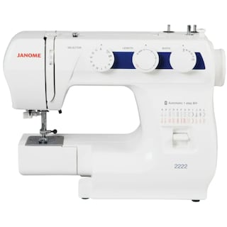 Foto 4 | Máquina De Coser Mecánica Janome Modelo 2222 Blanco