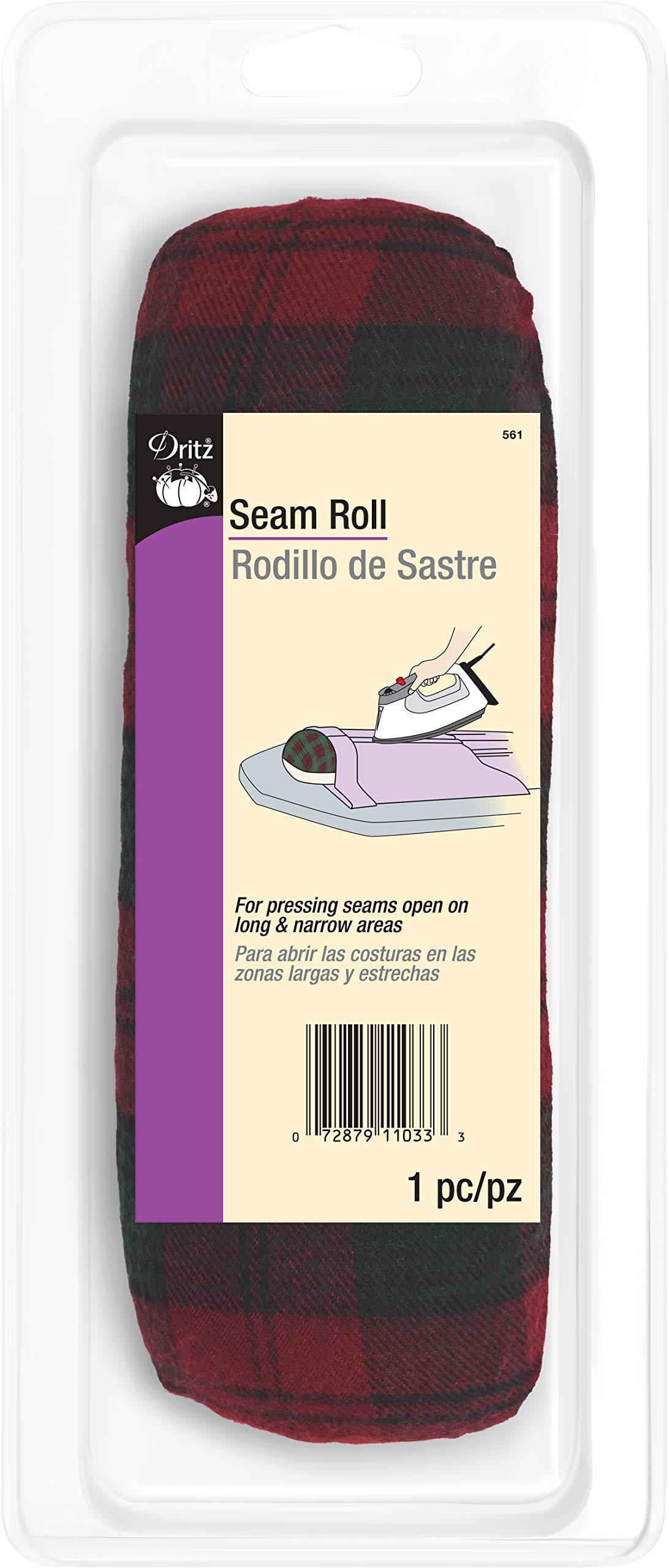 Foto 2 pulgar | Rodillo Seam Dritz 561 Blanco Y Rojo Para Prensar Costuras - Venta Internacional.