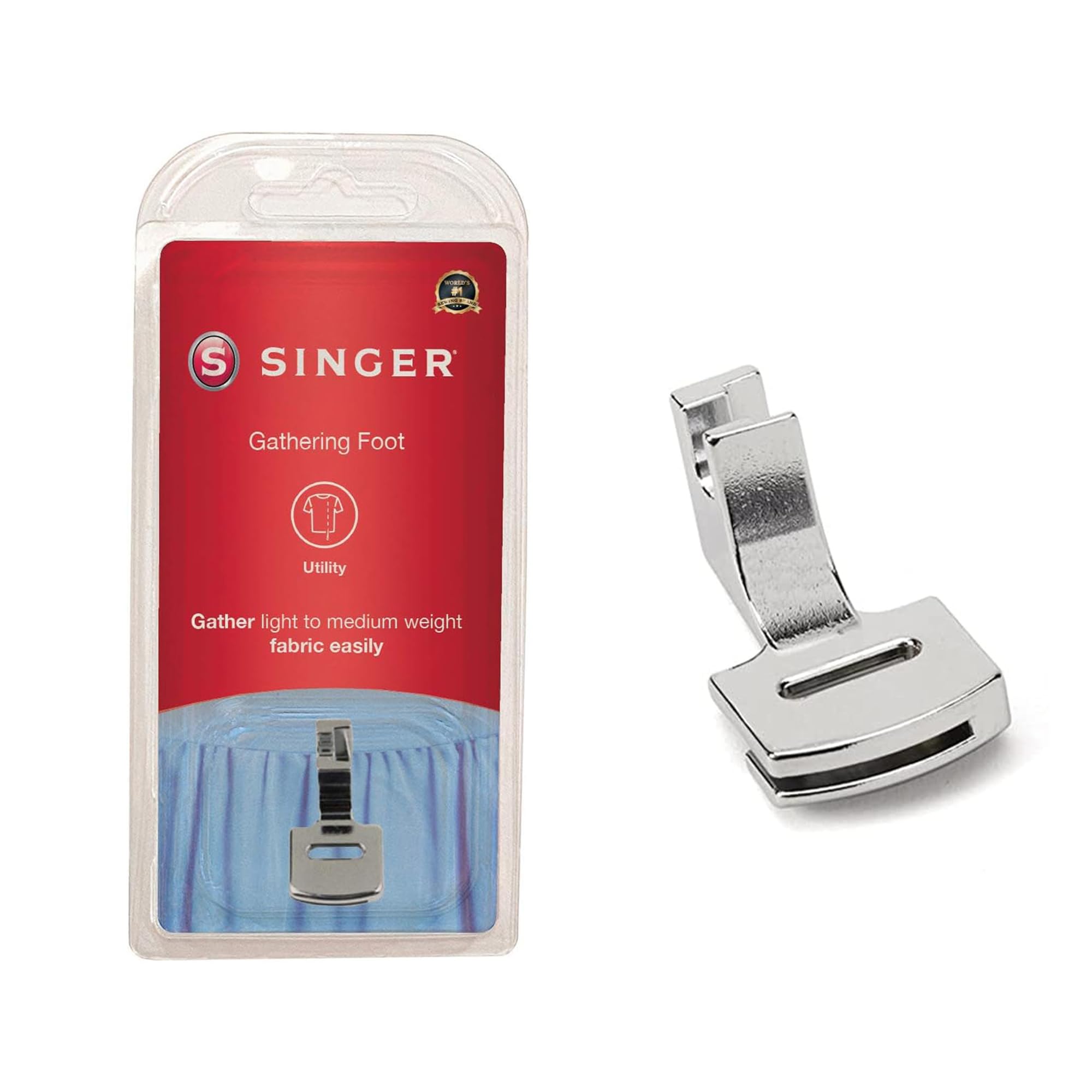 Gathering Presser Foot Singer para Máquinas de Coser de Mango Bajo - Venta Internacional
