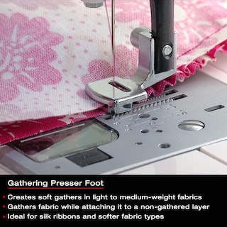 Foto 2 | Gathering Presser Foot Singer para Máquinas de Coser de Mango Bajo - Venta Internacional