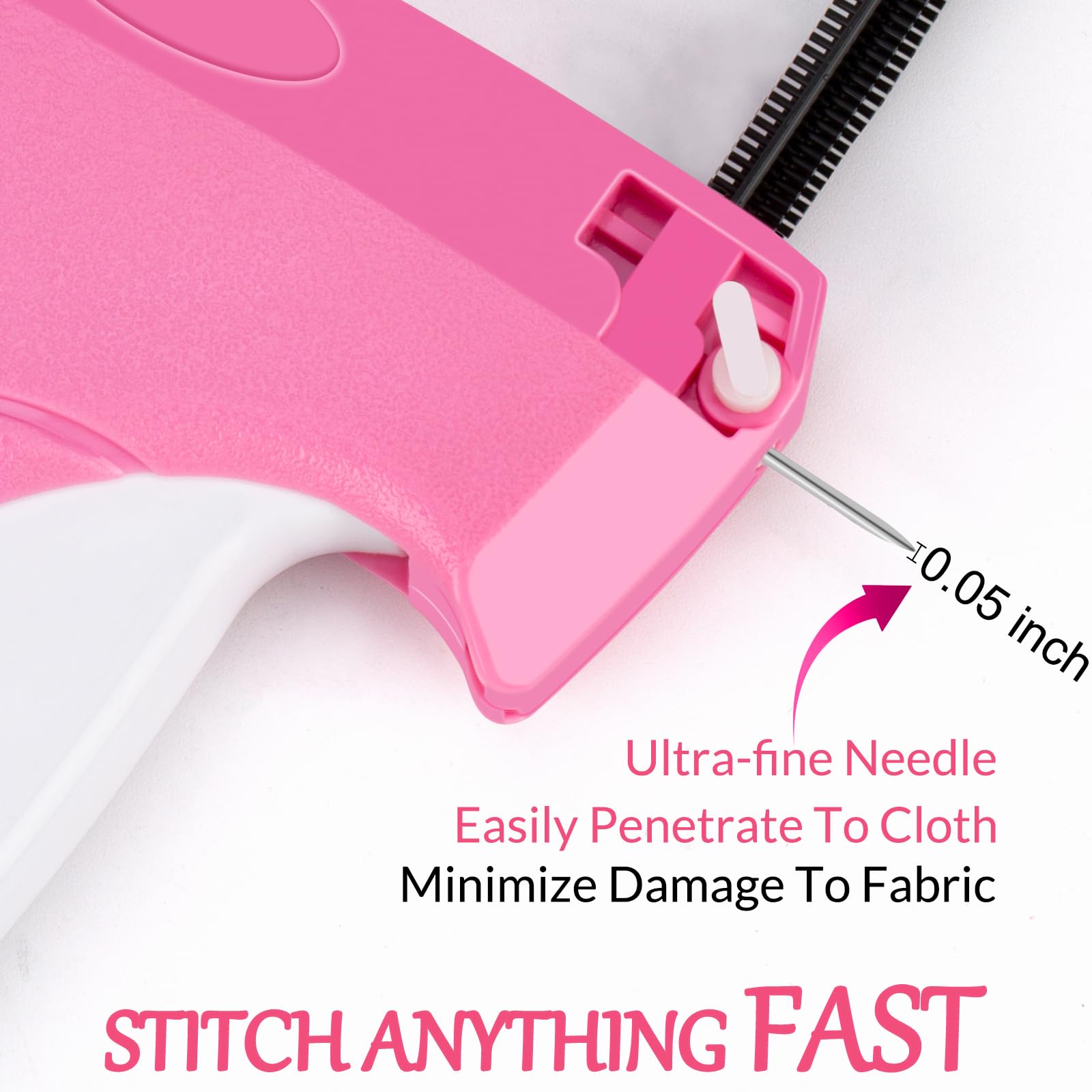 Foto 4 pulgar | Pistola De Coser Thinklearn Para Ropa Con Tijeras Y 6 Agujas - Venta Internacional.
