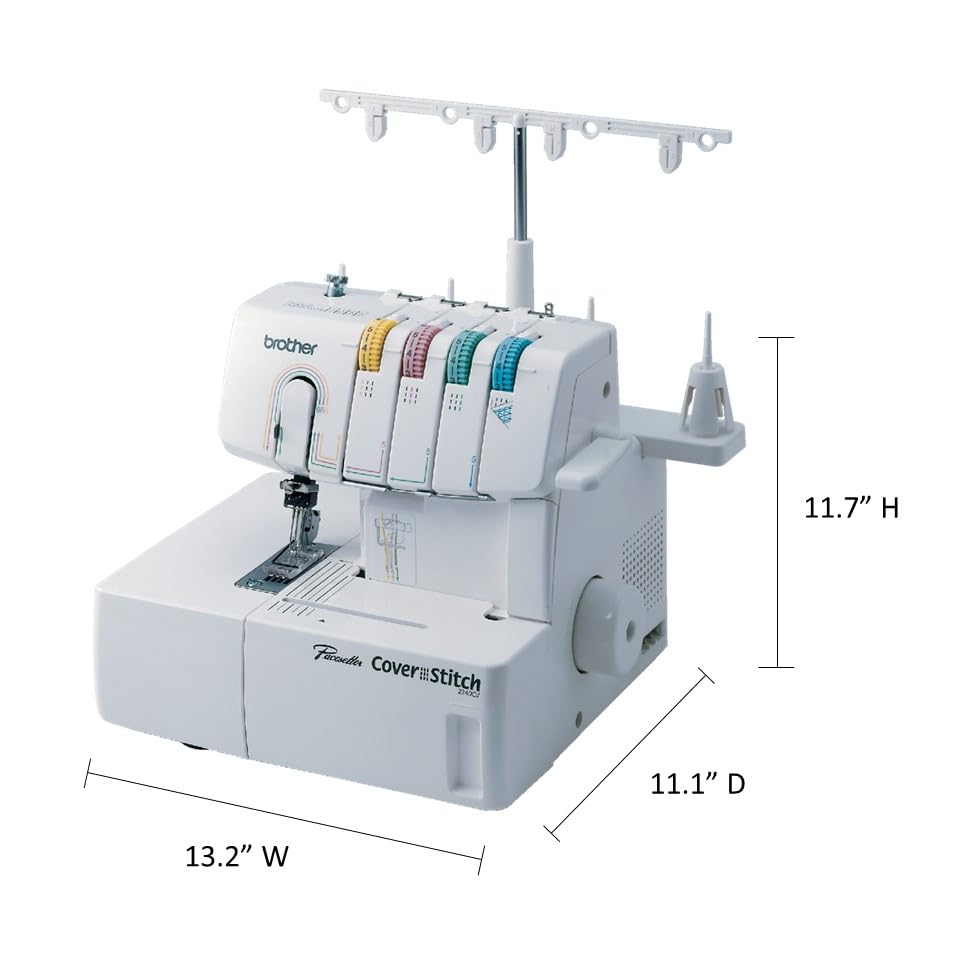 Foto 3 | Estructura Metálica Coverstitch Serger Brother 2340 Cv 1100 Spm - Venta Internacional.