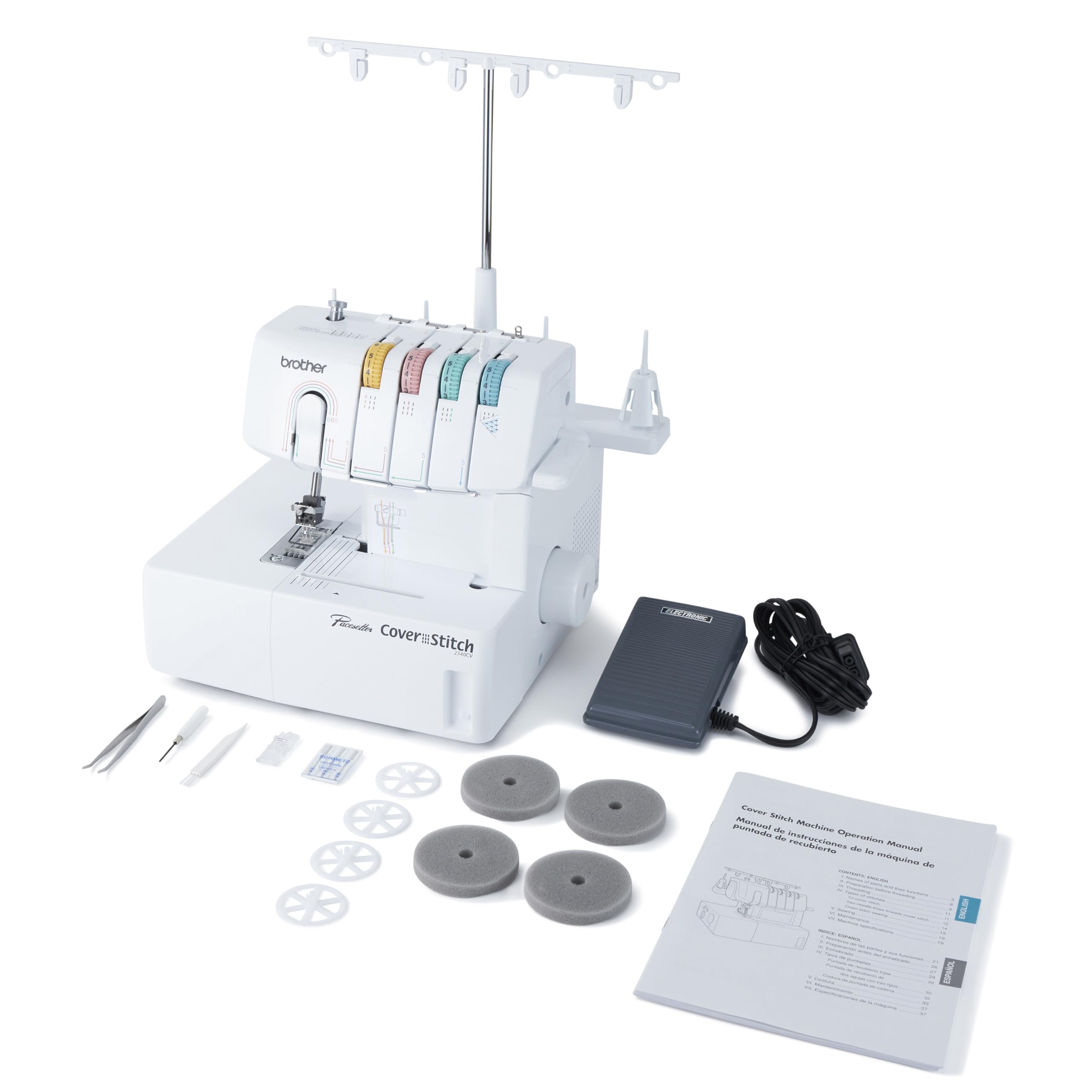 Foto 6 pulgar | Estructura Metálica Coverstitch Serger Brother 2340 Cv 1100 Spm - Venta Internacional.