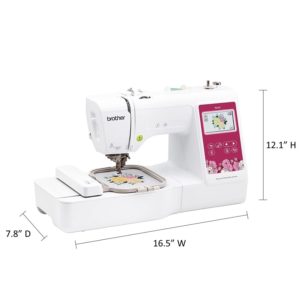 Foto 3 pulgar | Máquina De Bordar Brother Pe545 Inalámbrica 135 Diseños - Venta Internacional.