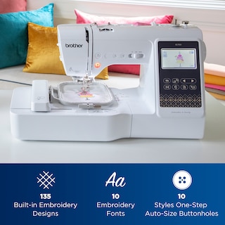 Foto 3 | Máquina de Coser y Bordar Brother- Venta Internacional