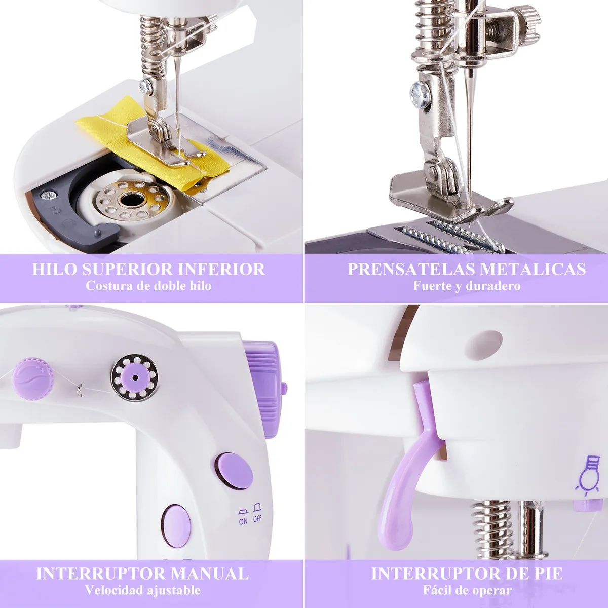 Foto 4 pulgar | Mini Máquina de Coser Eo Safe Imports ESI-20359