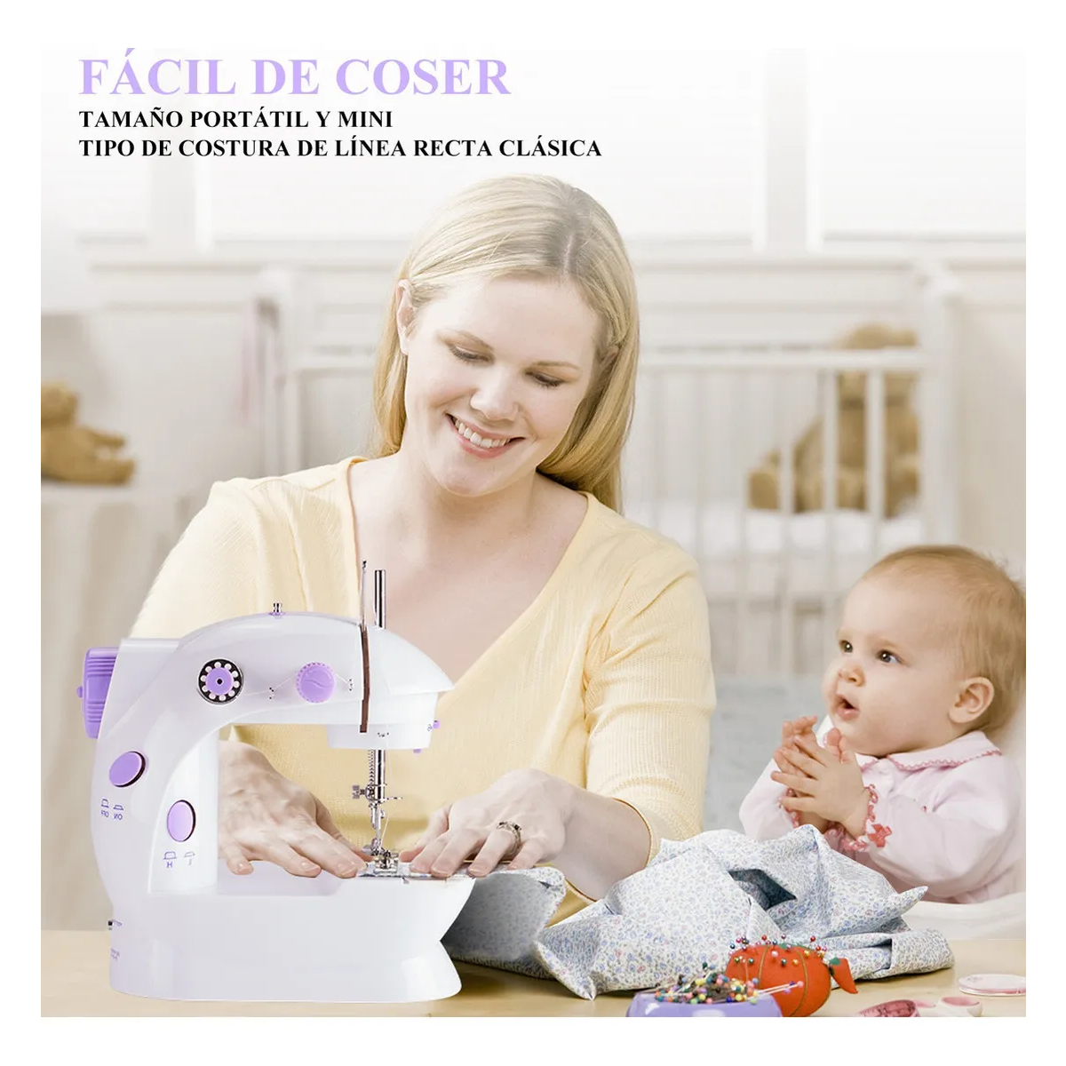Foto 4 | Mini Máquina de Coser Eo Safe Imports ESI-20359