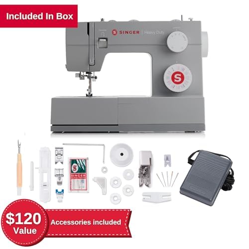 Foto 2 | Máquina De Coser Singer Heavy Duty 4452 De Alta Velocidad Con Accesorios - Venta Internacional.