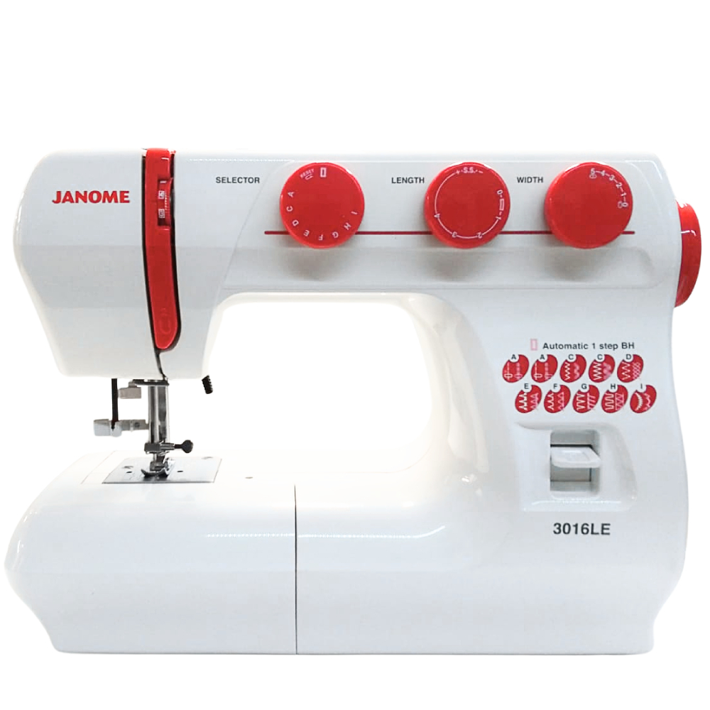 Foto 1 | Máquina De Coser Mecánica Janome Modelo 3016le Blanco