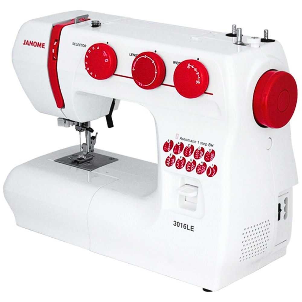 Foto 2 | Máquina De Coser Mecánica Janome Modelo 3016le Blanco