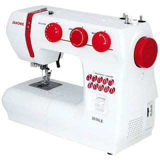 Foto 2 | Máquina De Coser Mecánica Janome Modelo 3016le Blanco