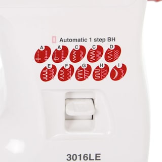 Foto 4 | Máquina De Coser Mecánica Janome Modelo 3016le Blanco