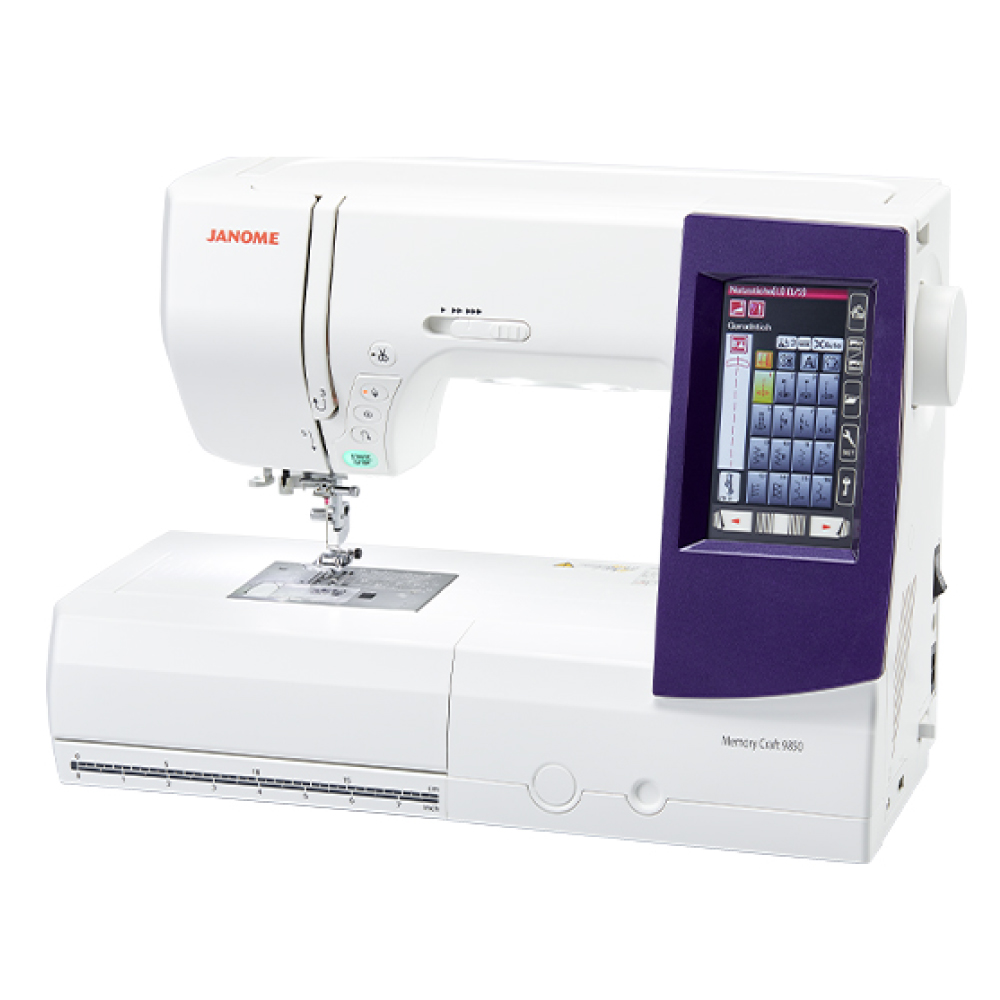 Foto 2 pulgar | Máquina Digital 2 En 1 Para Coser Y Bordar Mc9850 Janome Blanco