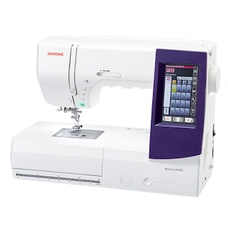 Foto 1 | Máquina Digital 2 En 1 Para Coser Y Bordar Mc9850 Janome Blanco