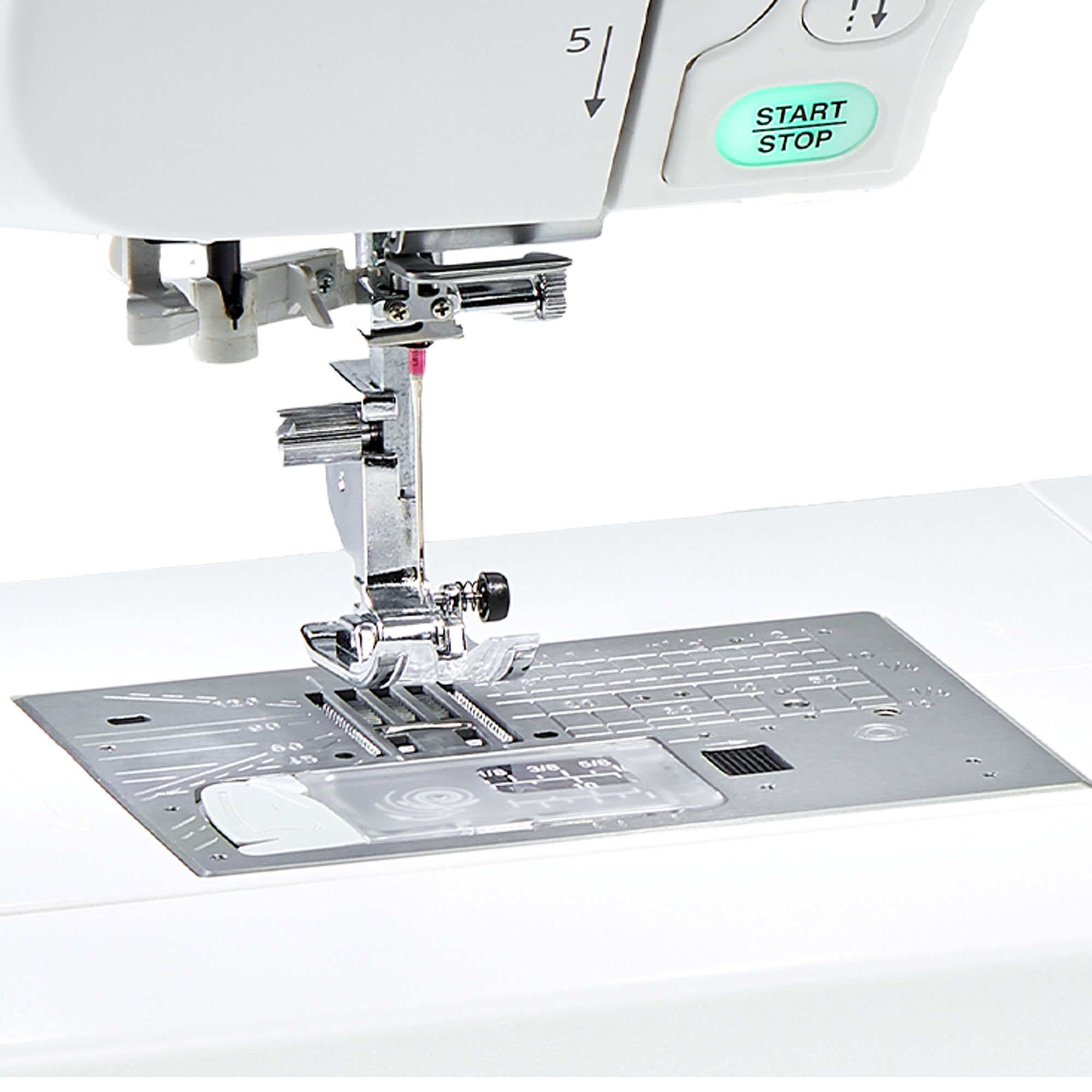 Foto 4 pulgar | Máquina Digital 2 En 1 Para Coser Y Bordar Mc9850 Janome Blanco