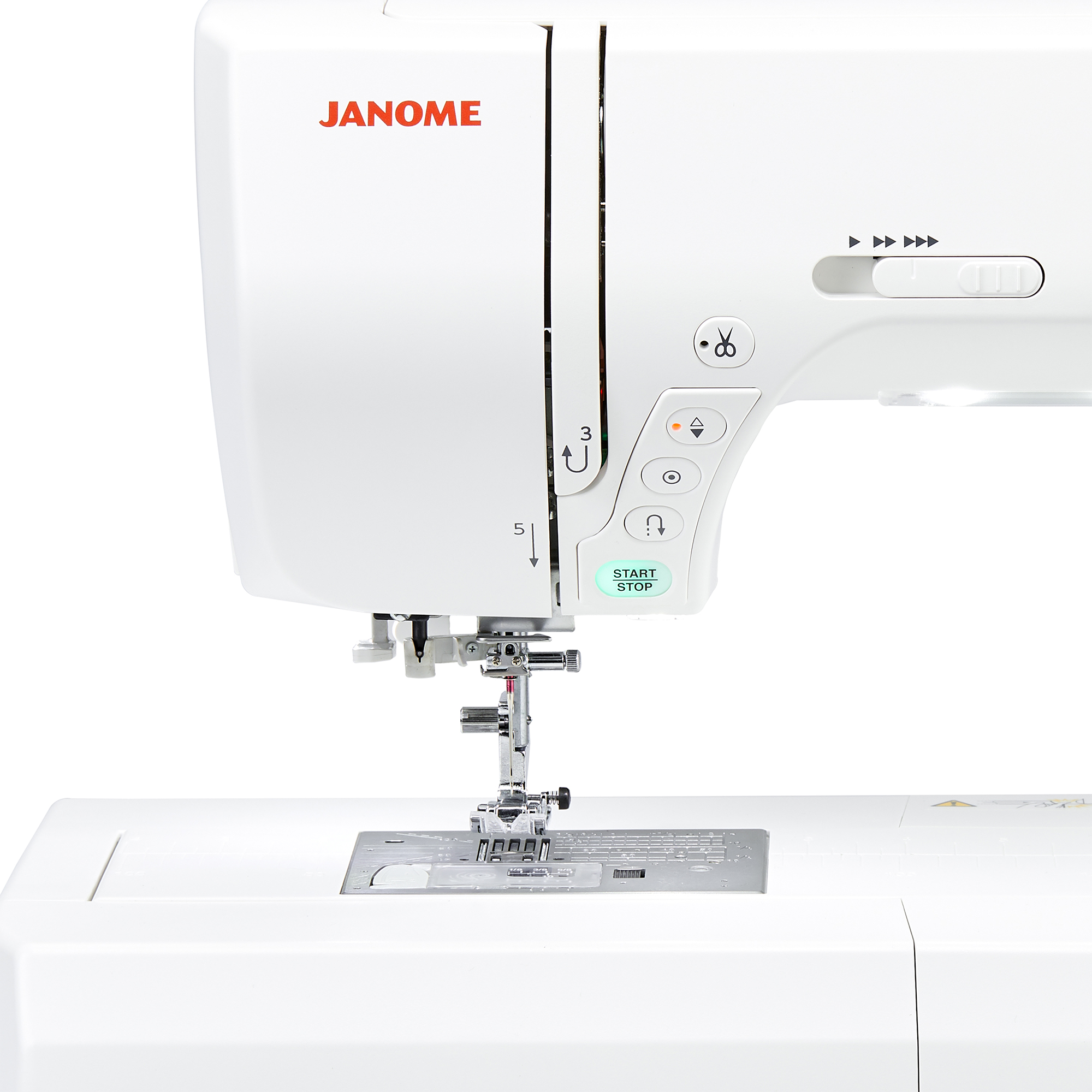 Foto 5 pulgar | Máquina Digital 2 En 1 Para Coser Y Bordar Mc9850 Janome Blanco