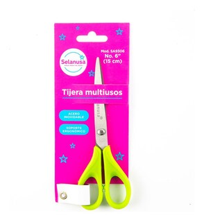 Foto 3 | Tijeras #6 Multiusos Inoxidable C/mango Soft Azul Selanusa